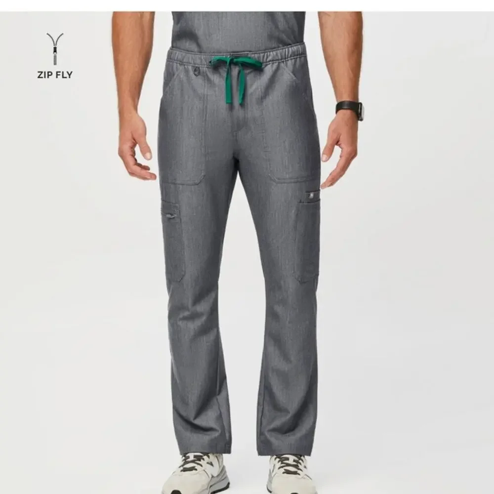 NWT Figs Men’s Graphite Cairo 9 Pocket Cargo Scrub Pants Size XL
